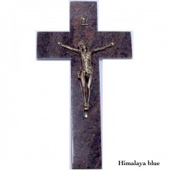 Croix granit avec christ