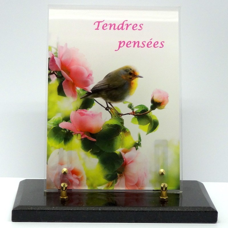 Plaque altuglass grossiste funeraire