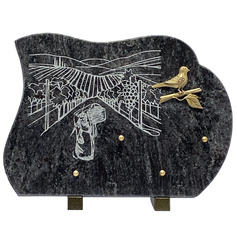 Plaque funéraire grossiste importateur