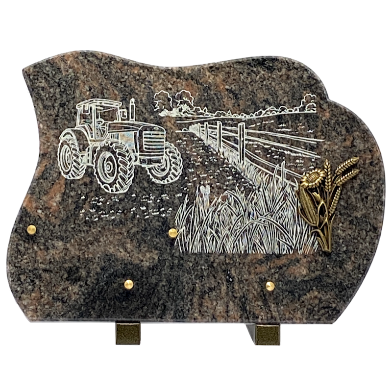 Plaque funéraire grossiste importateur