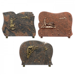 Lot de 3 plaques formes...