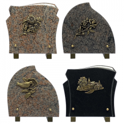 lot de 4 plaques formes...