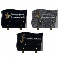 Plaque funéraire grossiste importateur