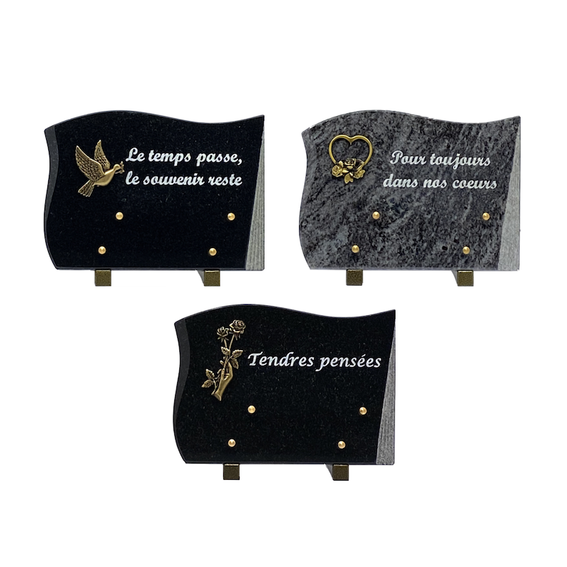 Plaque funéraire grossiste importateur